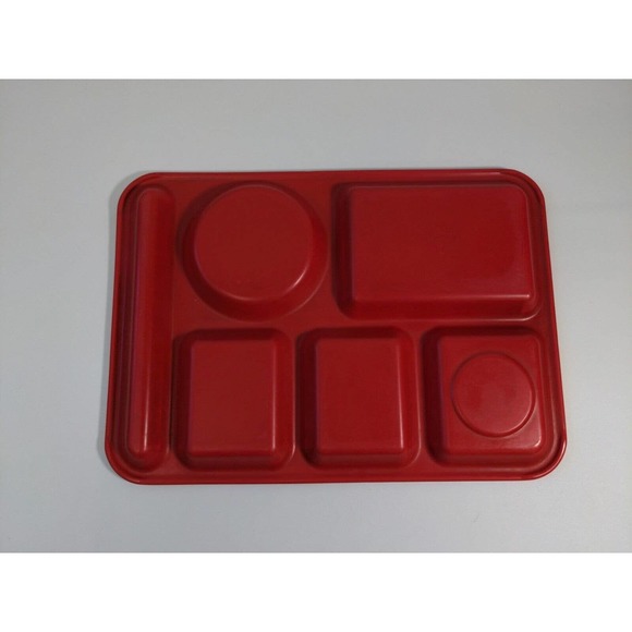 4 Vintage Arrowhead Stack Lunch cafeteria Trays USA MADE Cleveland OH Multicolo - Picture 8 of 10